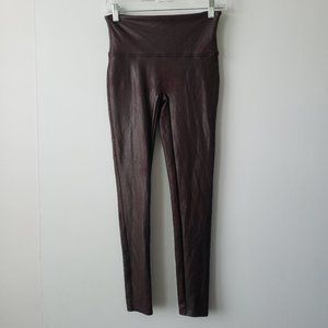 SPANX Burgundy Leggings